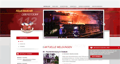 Desktop Screenshot of feuerwehr-oberstdorf.de