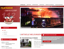 Tablet Screenshot of feuerwehr-oberstdorf.de